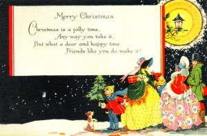 Vintage Christmas Cards of 20th Century